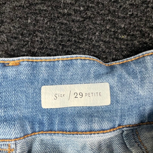 Anthropologie Pilcro And The Letterpress Blue Denim Jean Shorts Women 29‎ Petite - Picture 4 of 7